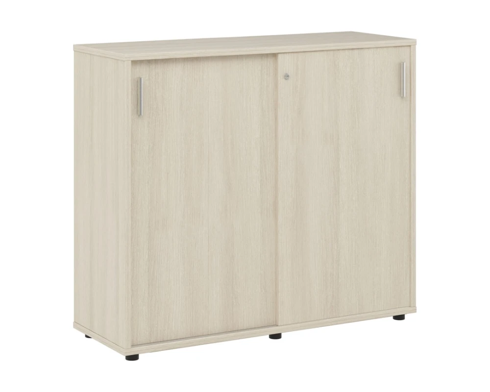 Тумба с раздвижными фасадами 123x43x107 Тренд / Trend Дуб феррара