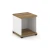 Сандал янтарный/Белый бриллиант/Металл черный