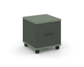 Тумба мобильная 1 распаш. фасад CN.TUM-007 A 420x420x448 Концепт / Concept images