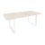 Денвер светлый/Металл белый