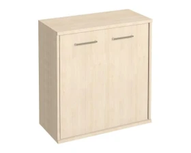 Шкаф низкий широкий 2 низкие двери ЛДСП Фёст / First images