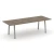 Вяз благородный/Металл серый/Серая заглушка