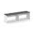 Белый/Антрацит/Черная заглушка