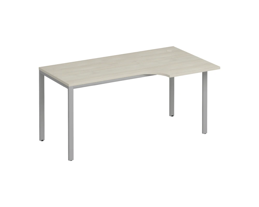 Стол эргономичный правый на металлокаркасе 160 Комфорт МП2