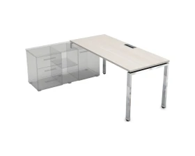 Стол рабочий прямолинейный три опоры, левый (1800*700*750) НСТЛ-П.975 GLOSS LINE images