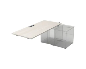 Стол рабочий прямолинейный для крепления на тумбу, средний (1800*700*750) СПС.975 GLOSS images