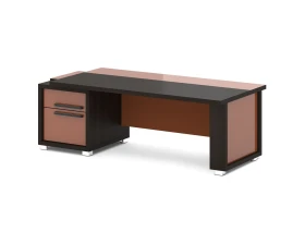 Стол с одной тумбой 2235х1000х750 Грейс / Grace images