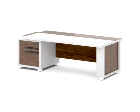 Стол с одной тумбой 2235х1000х750 Грейс / Grace images
