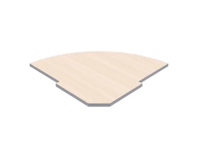 Полка для угловой стойки 815х815х22 Imago Р images